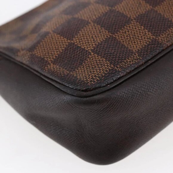 LOUIS VUITTON Damier Ebene Trousse makeup Pouch - Picture 7 of 16